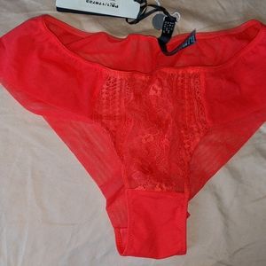 Christies ' Diana' red panties 3/M NWT